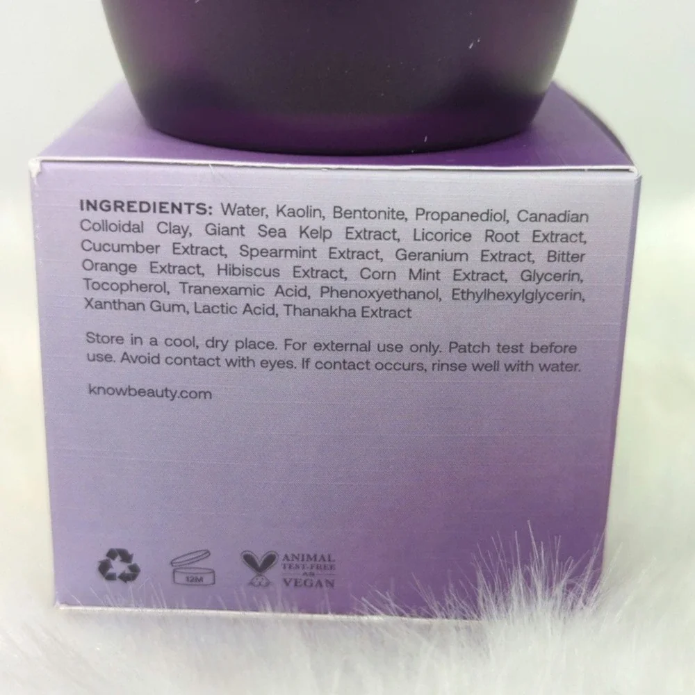 KNOW BEAUTY Glacial Bay Clay Mask‎ | BNIB